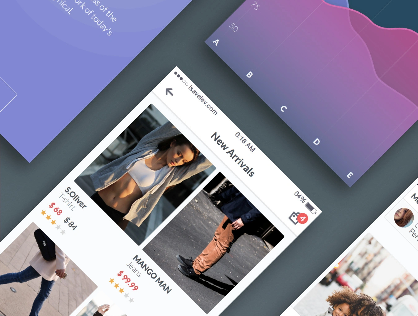Kama iOS UI Kit 社交记录数据图表AppUI设计元素组件图标规范模版