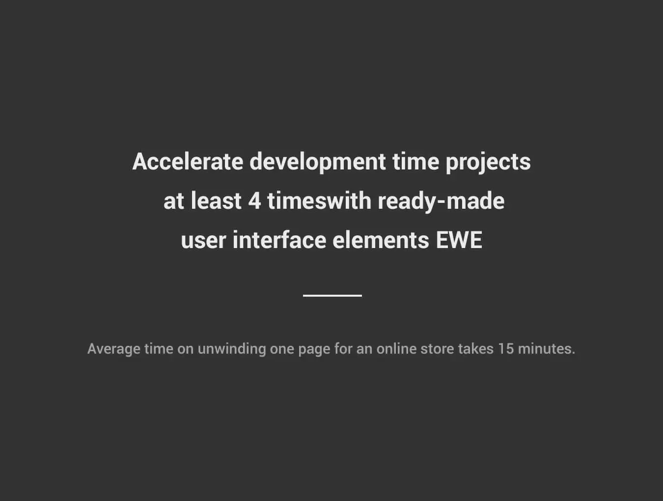 EWE Kit电商购物商城简洁网页设计WebUI设计元素组件素材库模版