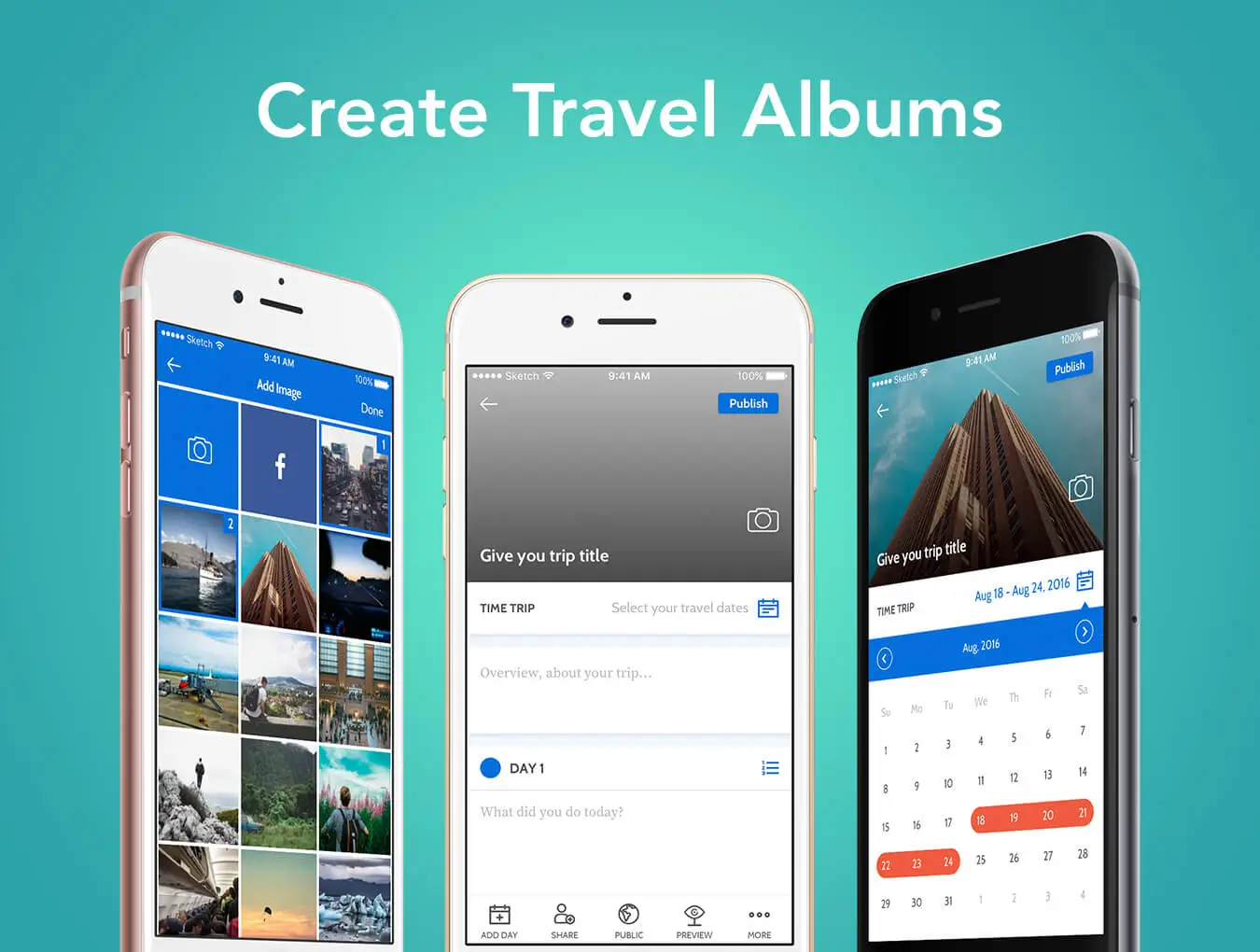 Triplan UI kit社交旅行旅游定位聊天APPUI设计元素图标组件素材库模版