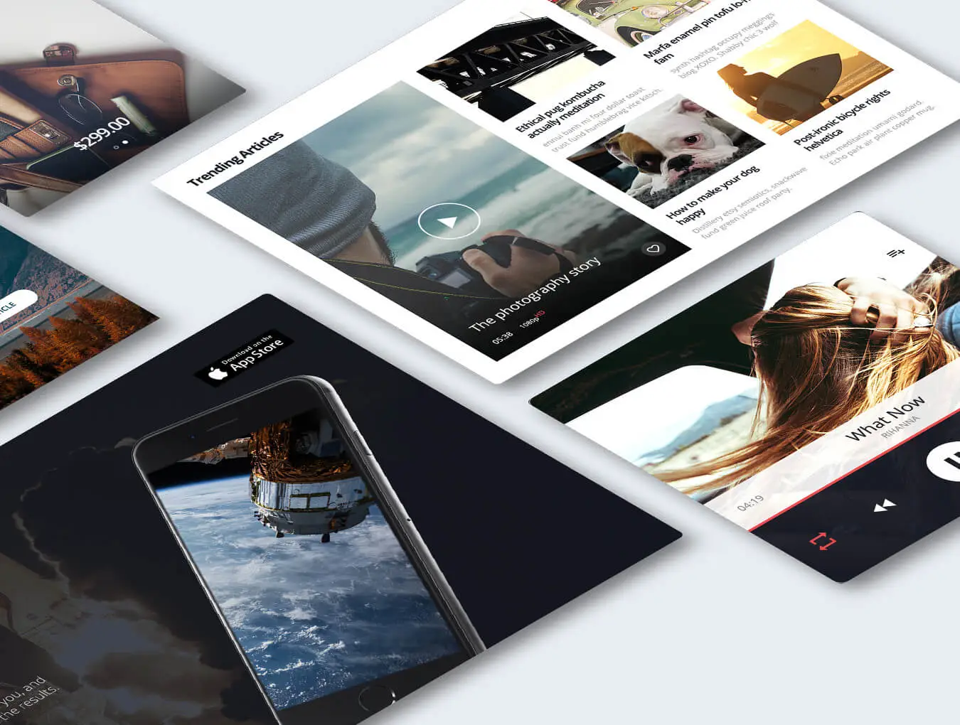 Capeto Web UI Kit 电商购物设计元素组件规范图标素材库模版