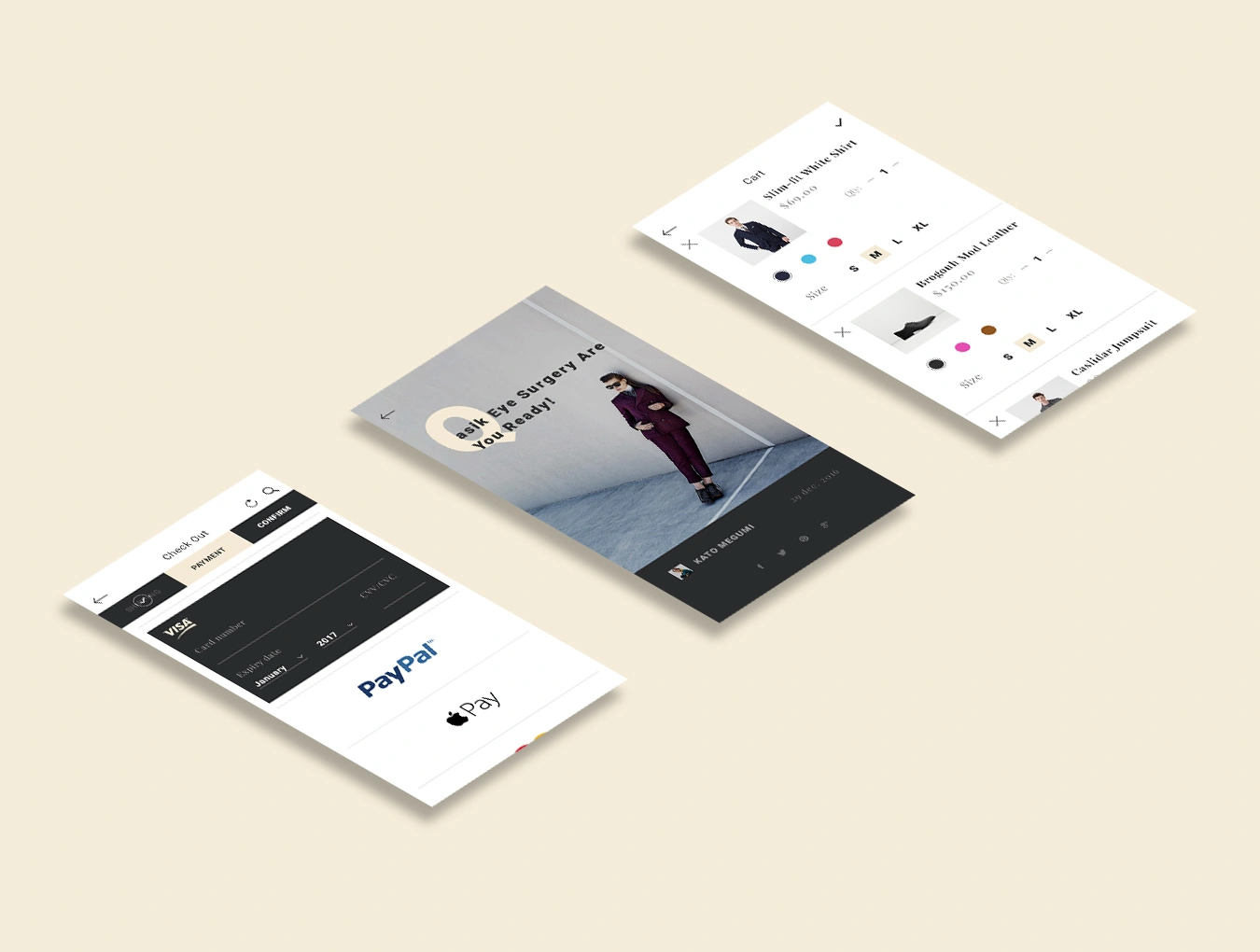 Zet Ecommerce App UI Kit时尚电商购物设计元素组件规范图标素材库模版
