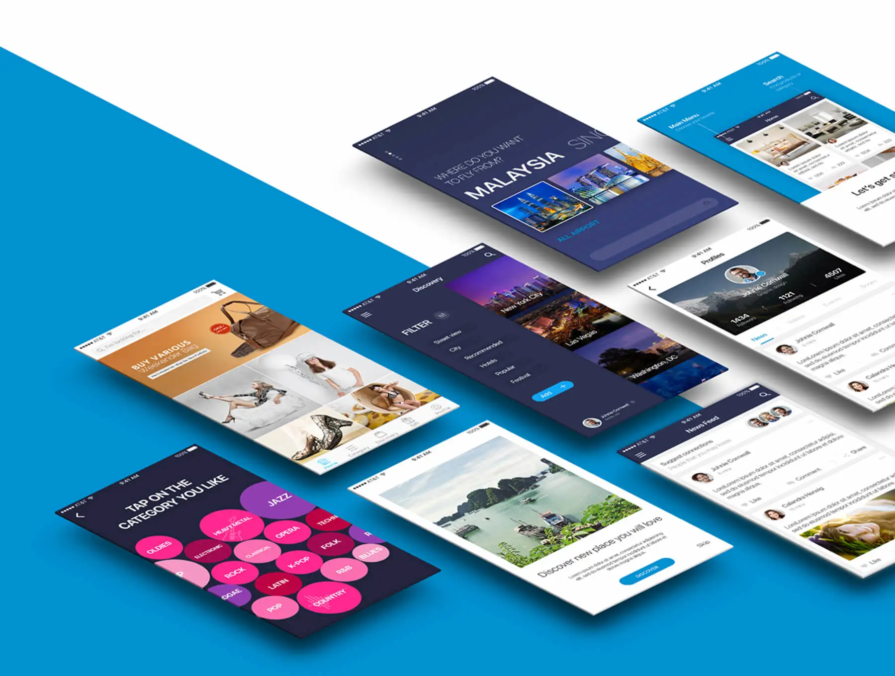Mountify Sketch社交聊天主页记录APPUI设计元素组件规范图标素材库模版