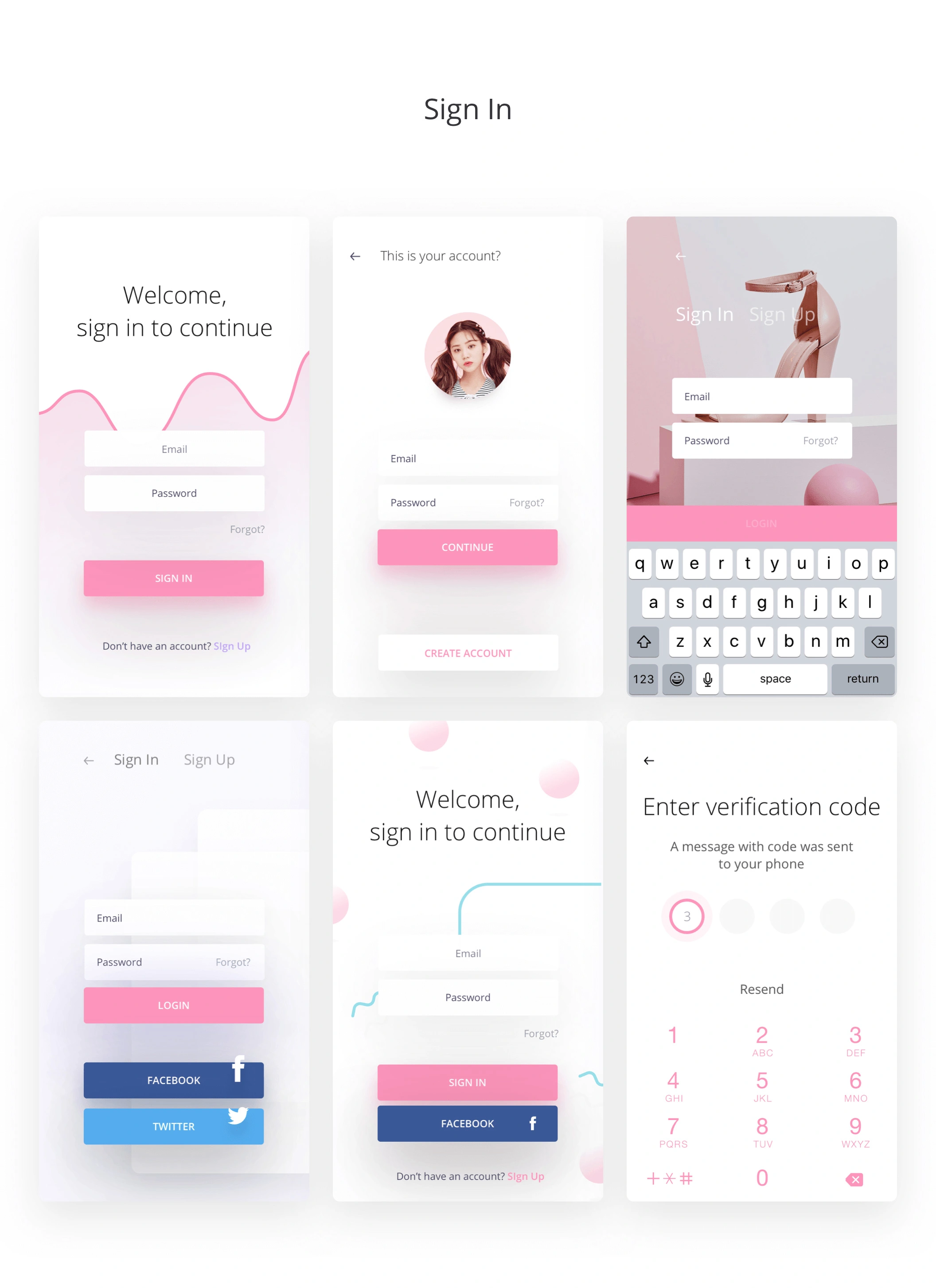 Fludish Sketch UI Kit清新简洁小众APPUI设计元素组件规范图标素材库模版