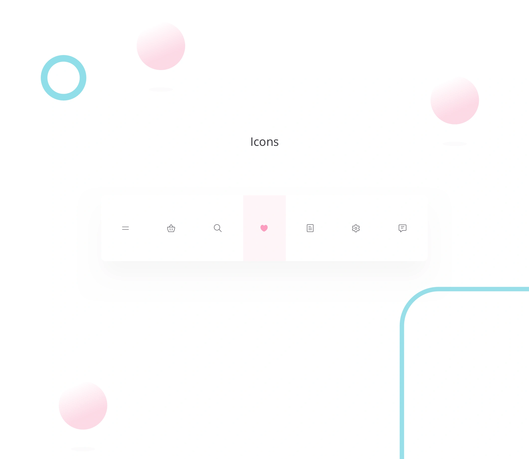 Fludish Sketch UI Kit清新简洁小众APPUI设计元素组件规范图标素材库模版