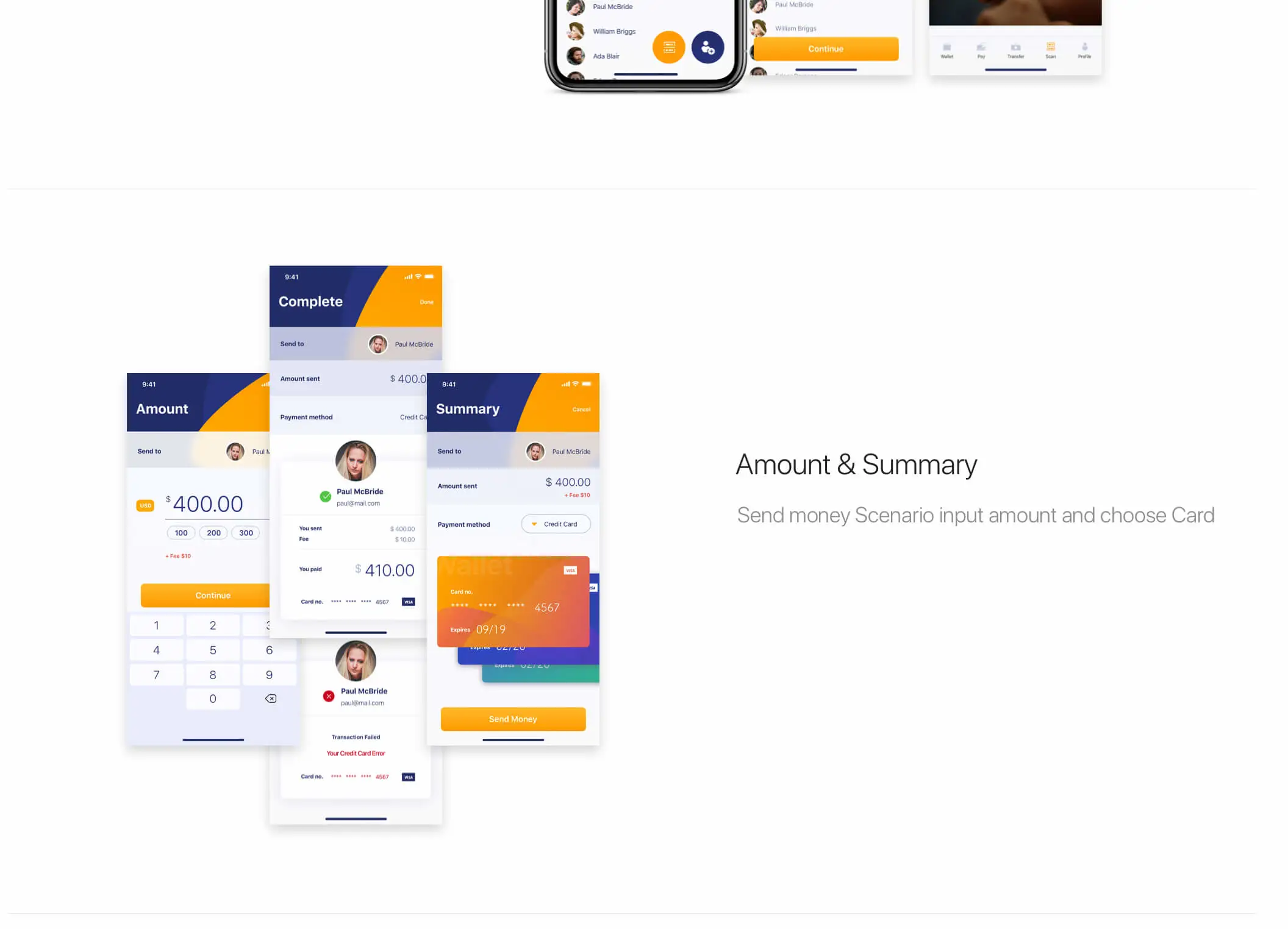 Finansi iOS UI Kit金融财务支出APPUI设计元素组件规范图标素材库模版