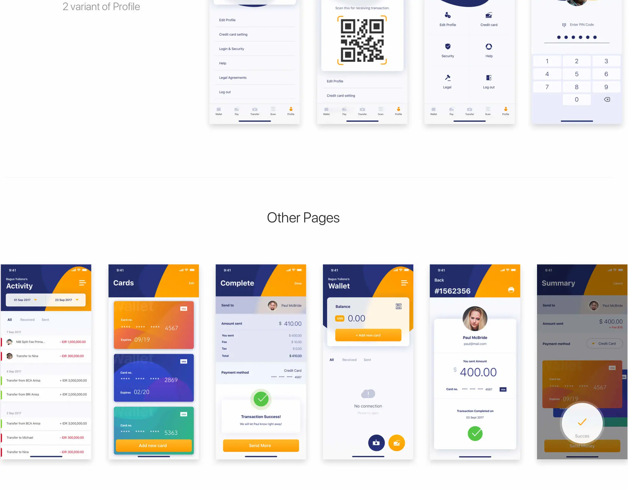 Finansi iOS UI Kit金融财务支出APPUI设计元素组件规范图标素材库模版