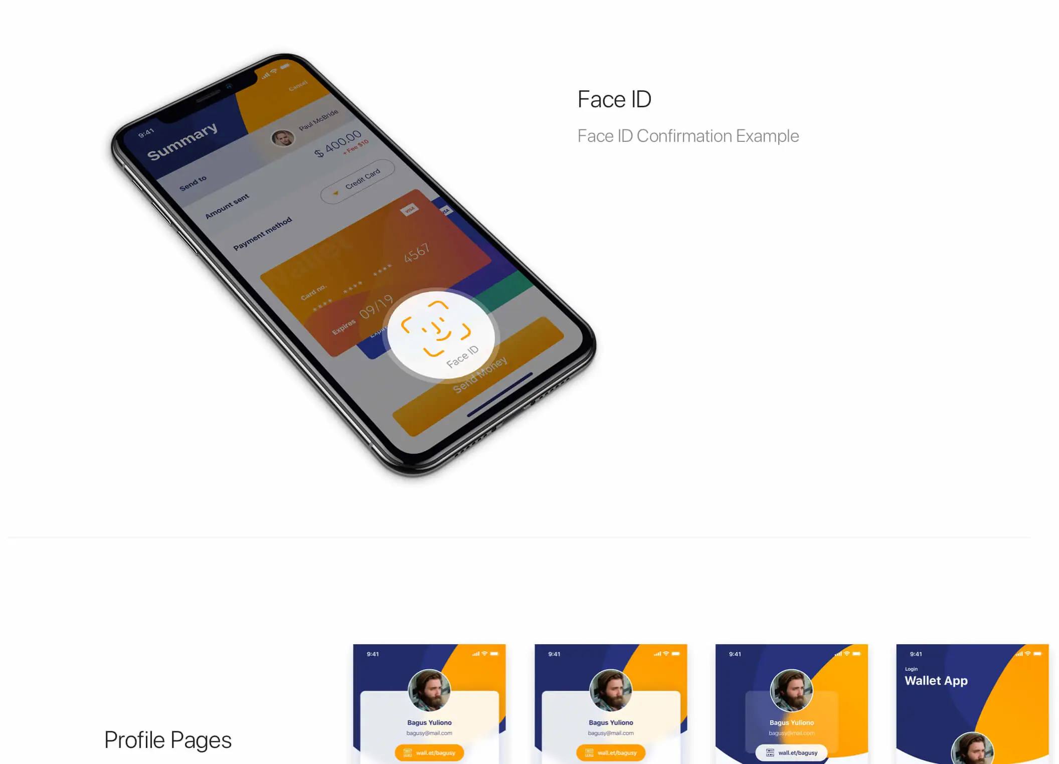Finansi iOS UI Kit金融财务支出APPUI设计元素组件规范图标素材库模版