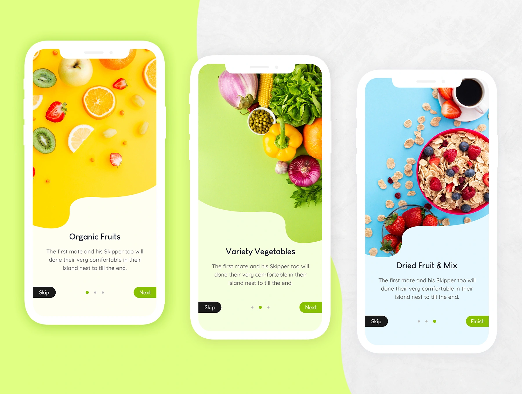 Fluda App Ui Kit水果蔬菜外卖订餐设计元素组件规范图标素材库模版