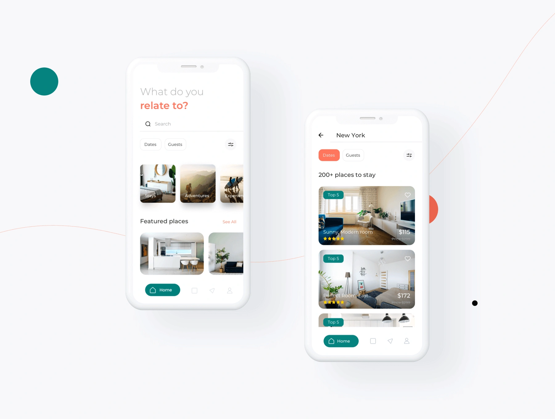 House Booking 旅行度假酒店民宿预订体验APPUI设计元素组件规范图标素材库模版