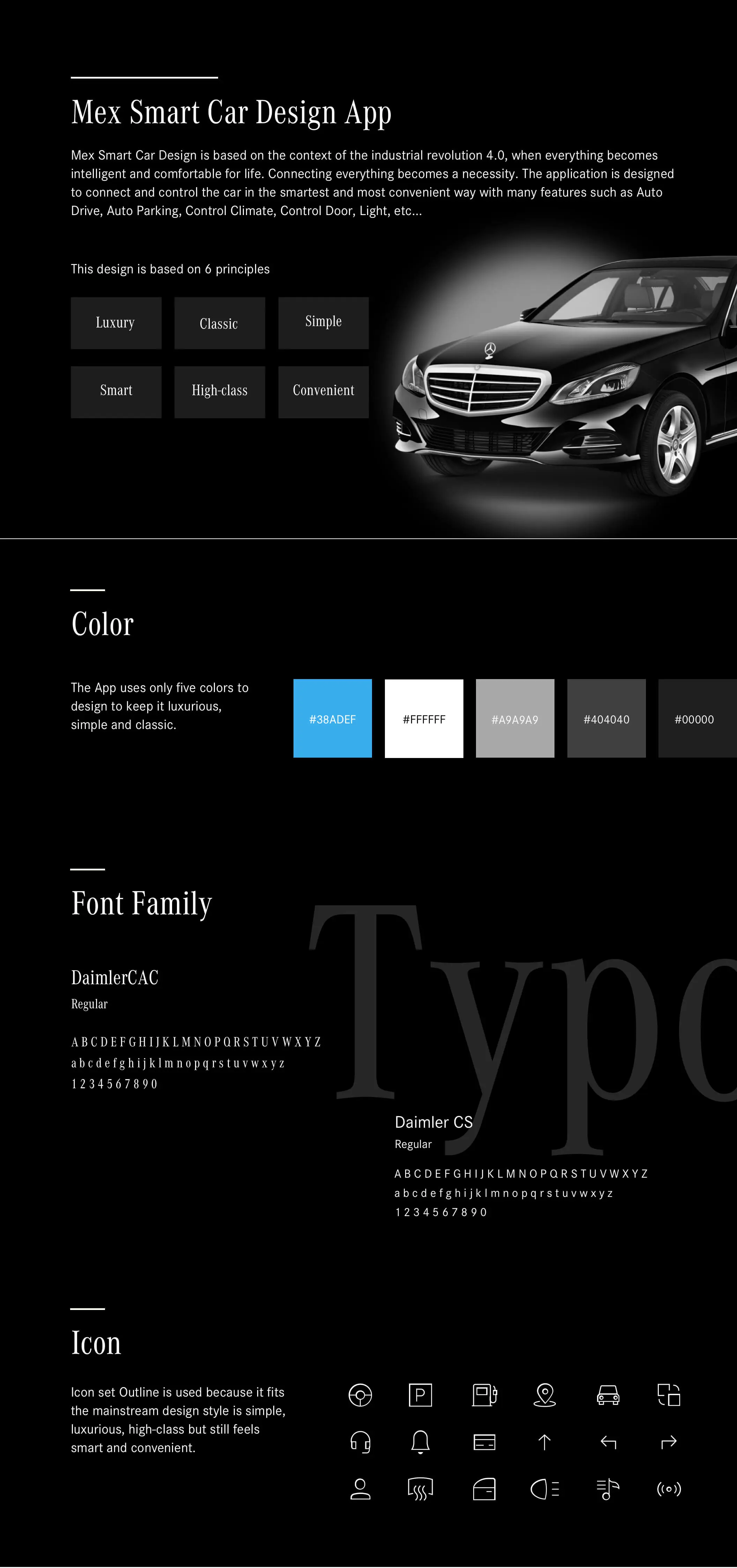 ——Mex Smart Car UI蓝黑智能汽车物联网自动驾驶300多个元素50多个界面APPUI设计元素组件规范图标素材库模版