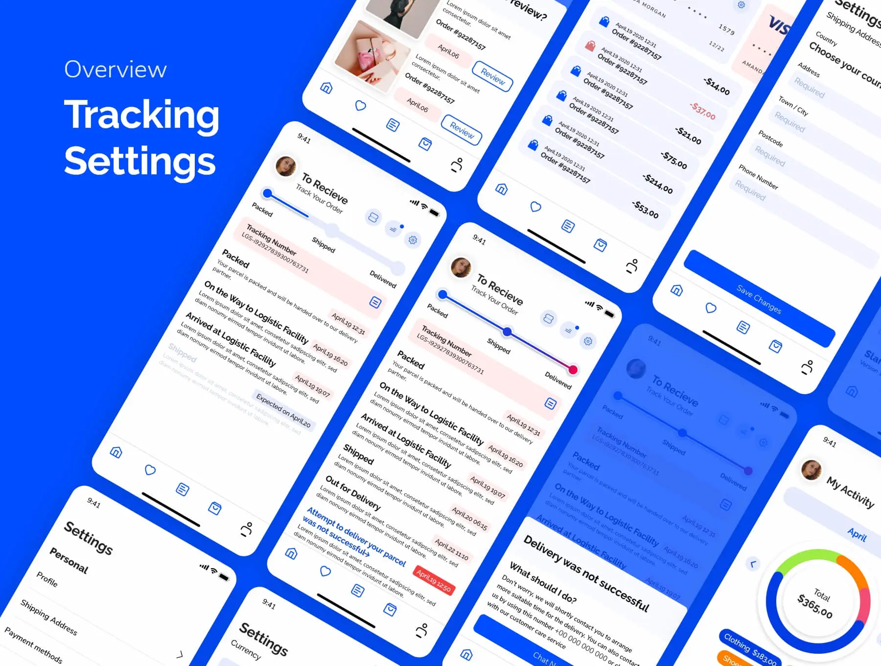 Slada — eCommerce App UI 100+界面电商购物企业创业者开设店铺商店设计元素组件规范图标素材库模版