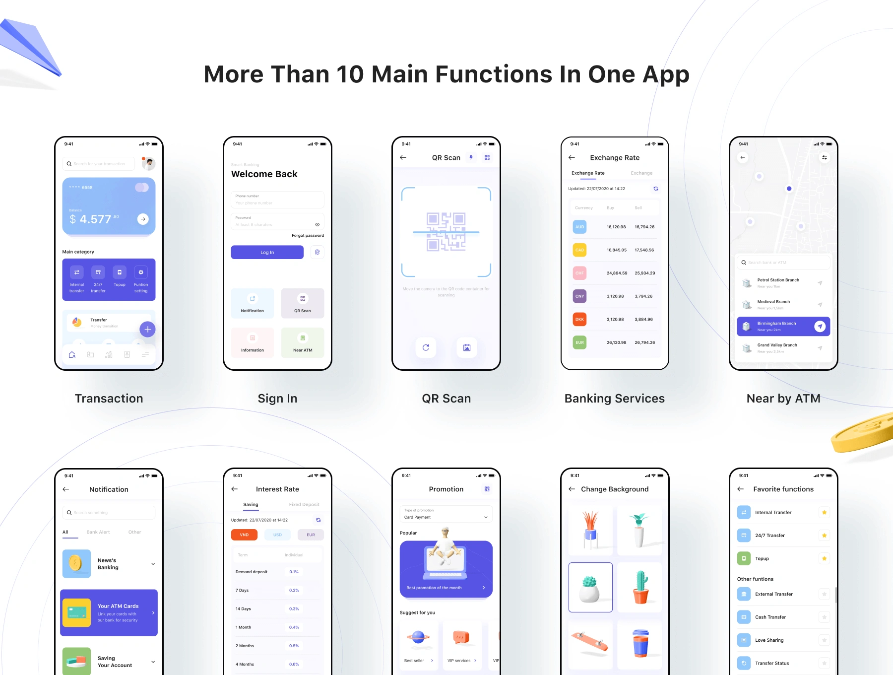 tmrw.bank - Smart Banking UI 智能银行财务管理钱包预算规划99+界面APPUI设计元素组件规范图标素材库模版